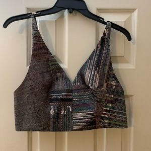 HM dressy cropped top